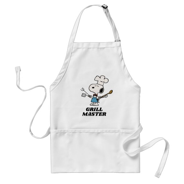 Tablier cacahuètes | Chef Snoopy (Devant)