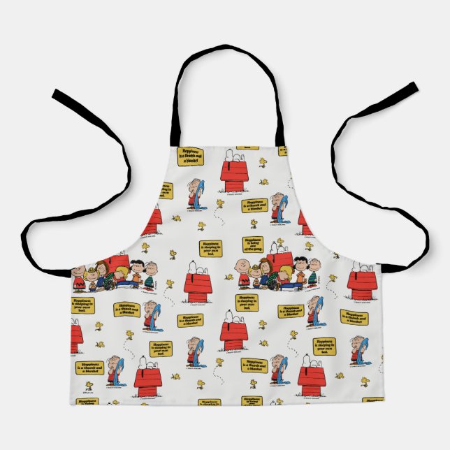 Tablier cacahuètes | Le bonheur, c'est... (Recto)