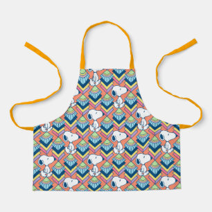 Tablier cacahuètes   Snoopy Deco Dreams Motif