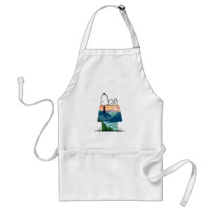 Tablier cacahuètes   Snoopy Dog House Go Wild