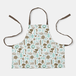 Tablier cacahuètes   Snoopy Frosty Motif de Noël