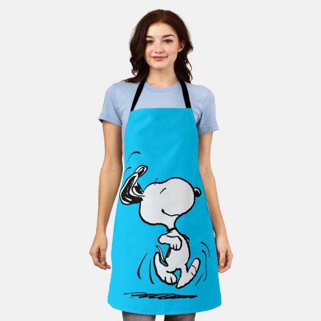Tablier cacahuètes | Snoopy Happy Dance (Porté)
