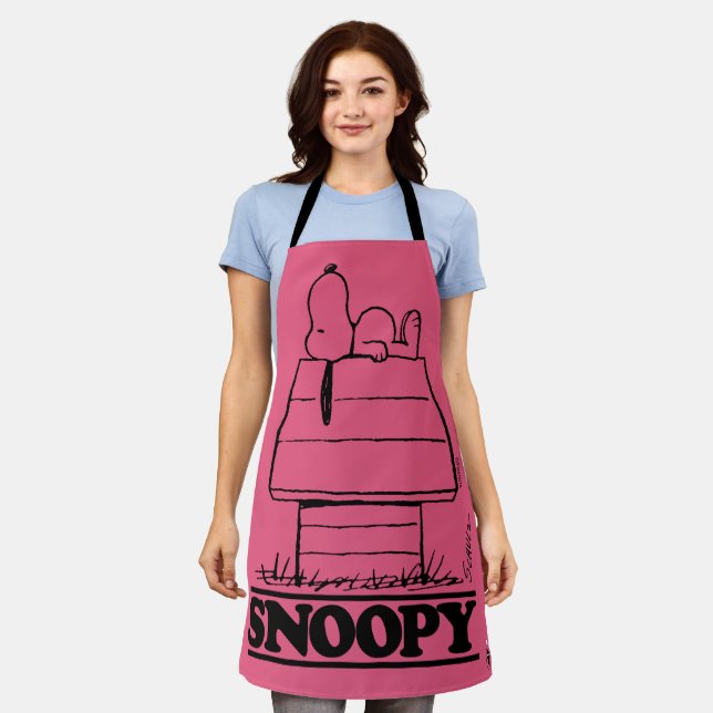 Tablier cacahuètes | Snoopy Le Secret À La Vie (Porté)
