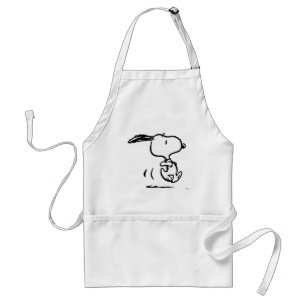 Tablier cacahuètes   Snoopy Running