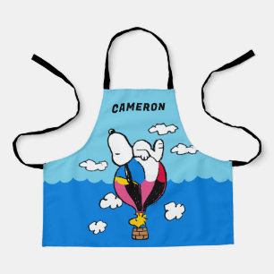 Tablier cacahuètes   Snoopy & Woodstock Hot Air Balloon