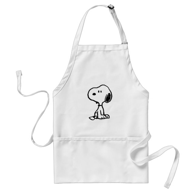 Tablier cacahuètes | Tournages de snoopy (Devant)