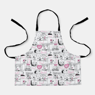 Tablier cacahuètes   Valentine Heart Love Motif
