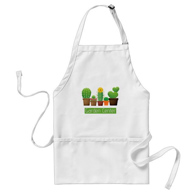 Tablier Cactus Plantes Succulents (Devant)