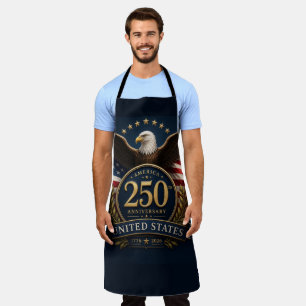 Tablier Cadeau commémoratif patriotique 250e anniversaire