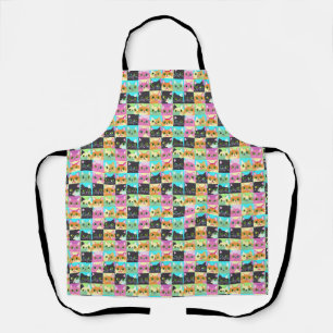 Tablier Cadeau de chat Cute Kawaii Motif