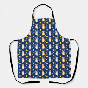 Tablier Cadeau de chat   Graphique de Motif de chat spatia