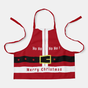 Tablier Cadeau de Noël Père Noël Apron - Joyeux Noël