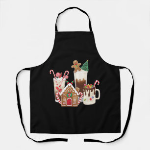 Tablier Cadeau de Noël pour amateur de café au pain d'épic
