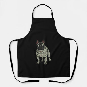 Tablier Cadeau d'Halloween de maman de chien de taureau fr