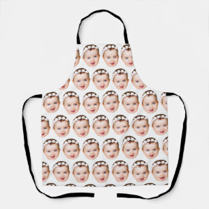 Tablier Cadeau personnalisé de photo de visage personnalis