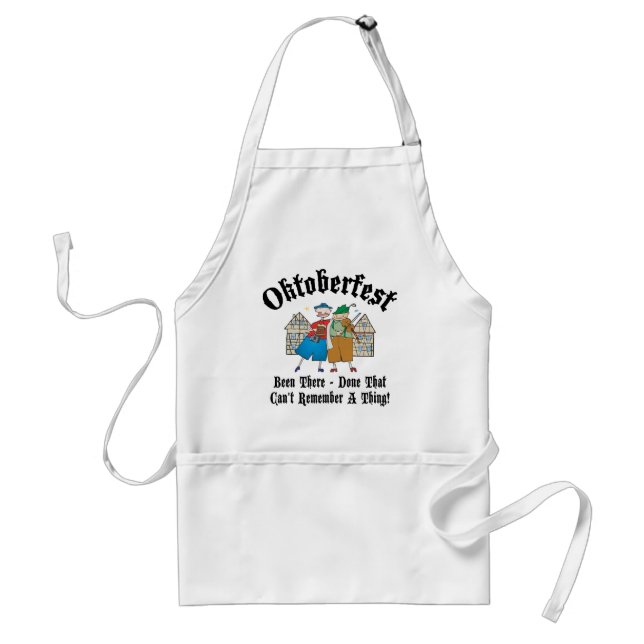 Tablier Cadeau très drôle d'Oktoberfest (Devant)