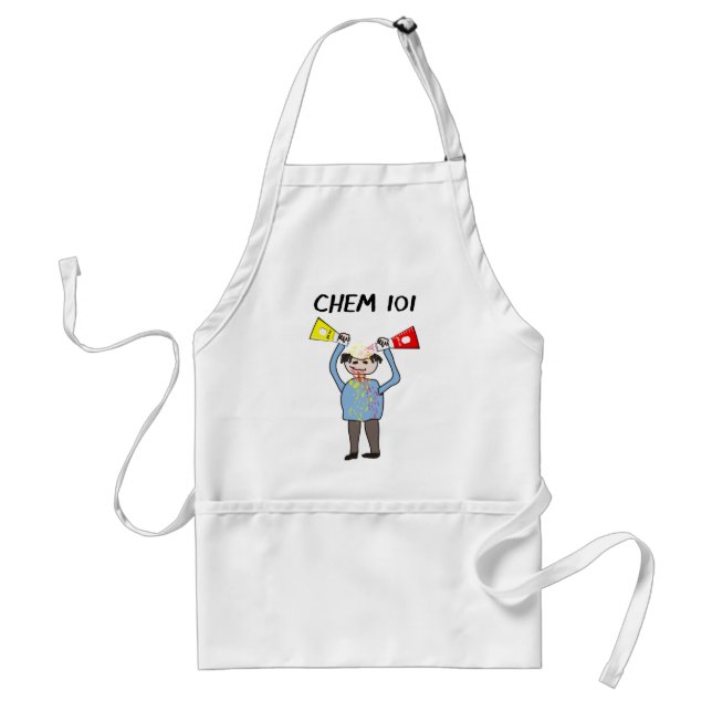 Tablier Cadeaux amateurs de chimie (Devant)