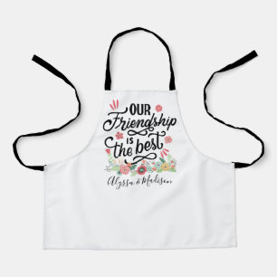 Tablier Cadeaux BFF Notre amitié est la meilleure