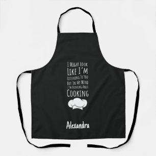 Tablier Cadeaux de cuisine drôles personnalisés Humour Mèr