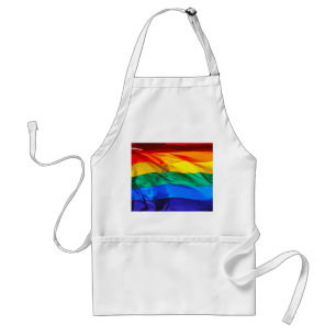 Tablier Cadeaux de drapeau de fierté gay artistique Wave d