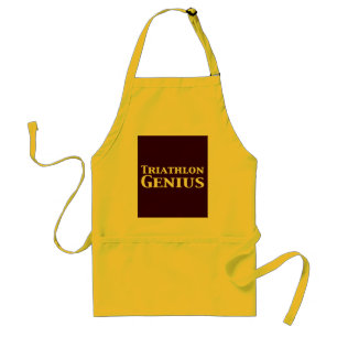 Tablier Cadeaux de génie de triathlon