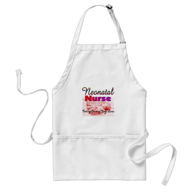 Tablier Cadeaux d'infirmière de Neonatal/NICU (Devant)