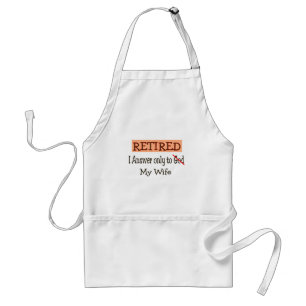 Tablier Cadeaux drôles de retraite