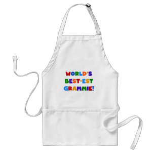 Tablier Cadeaux du Meilleur-est Grammie du monde lumineux