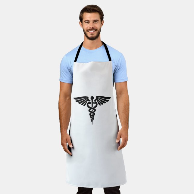 Tablier Caducée Médicale (Porté)