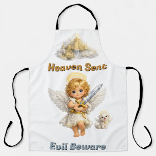 Tablier Cael et Halo Heaven Sent Evil Beware