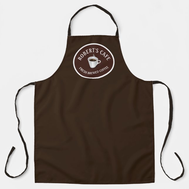 Tablier Café Barista Café sur mesure (Recto)