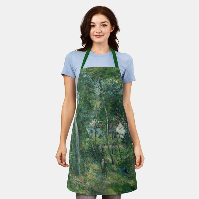 Tablier Camille Pissarro Bord de Bois près de L'Hermitage (Porté)