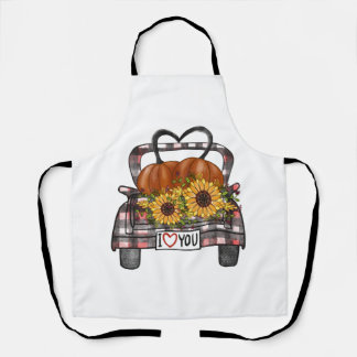 Tablier Camion d'Halloween