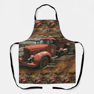 Tablier Camion-feu Vintage