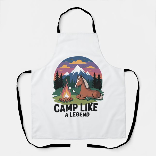 Tablier Camp d'équitation comme un camp de légende (Recto)