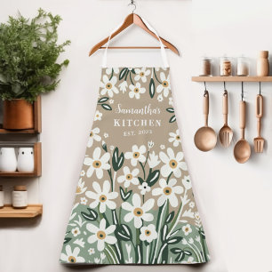 Tablier Campagne Florale Femme Apron