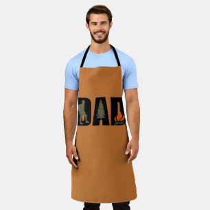 Tablier Camping extérieur papa heureux camper