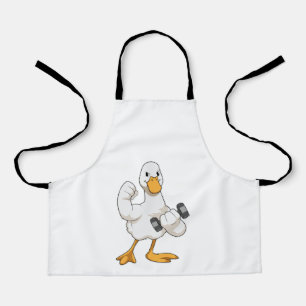 Tablier Canard à Bodybuilding avec Dumbbell