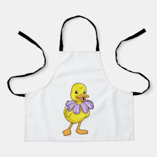 Tablier Canard avec marguerite