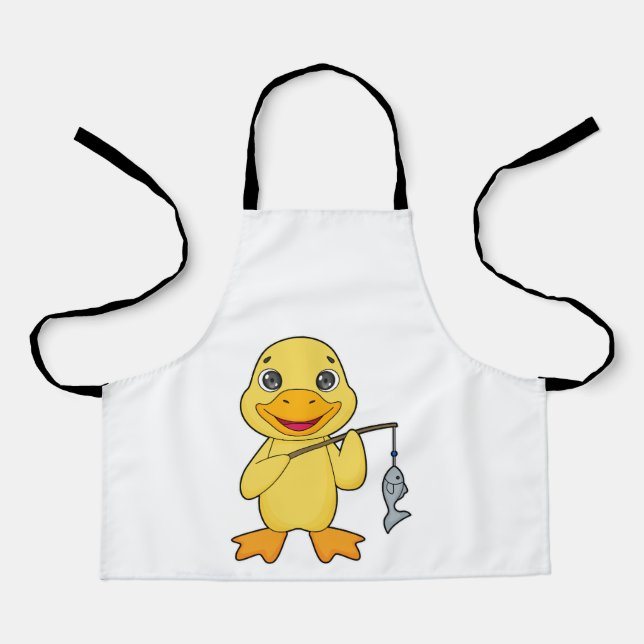 Tablier Canard de pêche de canard (Recto)