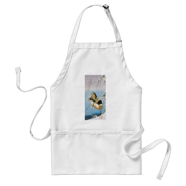 Tablier Canard sauvage Nage neige Laden Reeds par Hiroshig (Devant)