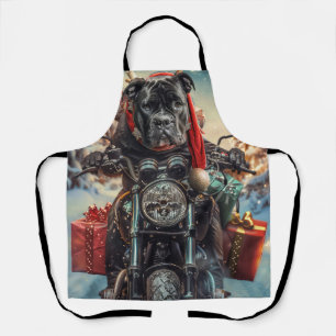 Tablier Cane Corso Chien équitation Moto Noël