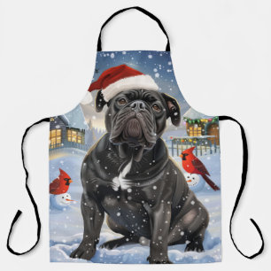 Tablier Cane Corso Winter Wonderland Noël Joie