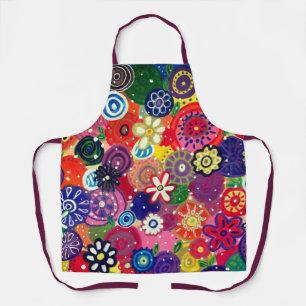 Tablier Capricious Happy Colorful Fleurs Original