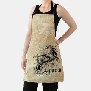 Tablier Capricorne vintage de Zodiac