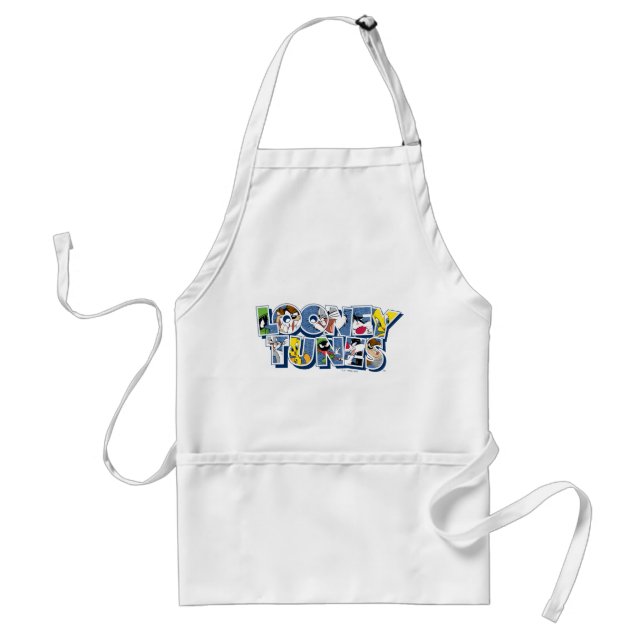 Tablier Caractères LOONEY TUNES™ en lettres (Devant)