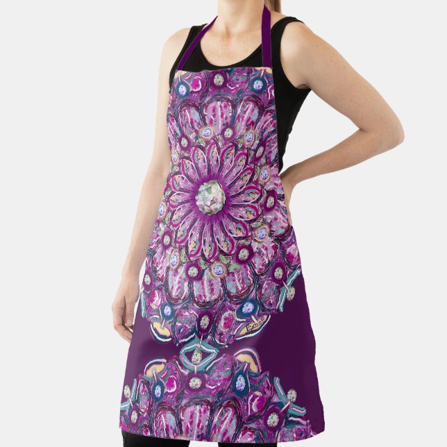 Tablier Cardinal Red Rosace (Insitu)