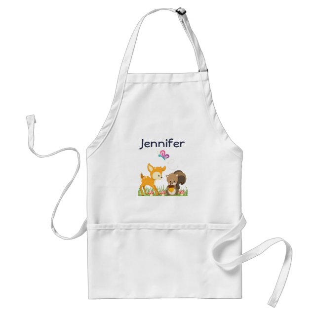 Tablier Caricature en bois mignon (Devant)