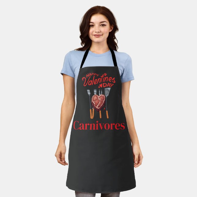 Tablier Carnivore Valentine's Day Apron (Porté)