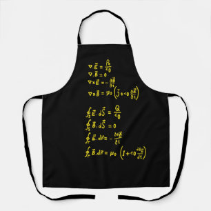 Tablier Carré de formule physique Invitation Sticker